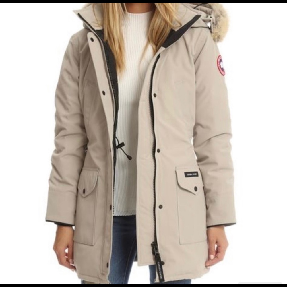 Authentic Canada Goose, limestone color